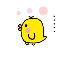chick hiyotama sticker #6493964