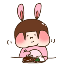 Rabbit "Ne-chan" sticker #6494114