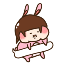 Rabbit "Ne-chan" sticker #6494116