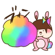 Rabbit "Ne-chan" sticker #6494123