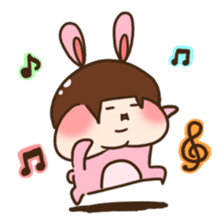 Rabbit "Ne-chan" sticker #6494124