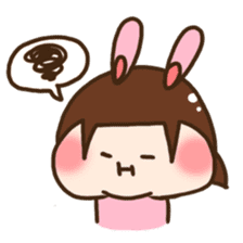 Rabbit "Ne-chan" sticker #6494131