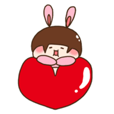 Rabbit "Ne-chan" sticker #6494142