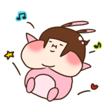 Rabbit "Ne-chan" sticker #6494143
