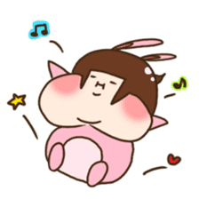 Rabbit "Ne-chan" sticker #6494143