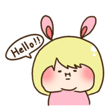 Rabbit "Ne-chan" sticker #6494144