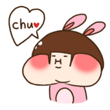 Rabbit "Ne-chan" sticker #6494145