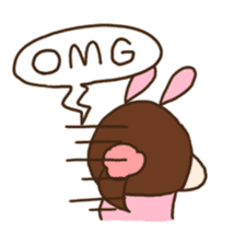 Rabbit "Ne-chan" sticker #6494146