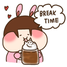 Rabbit "Ne-chan" sticker #6494147