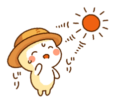 Summer Straw Hat sticker #6494234