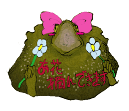 Girl of Frilled Lizard sticker #6494276
