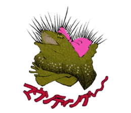 Girl of Frilled Lizard sticker #6494281