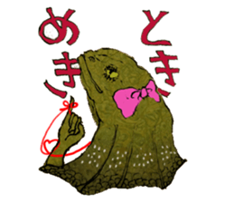 Girl of Frilled Lizard sticker #6494298