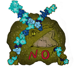 Girl of Frilled Lizard sticker #6494306