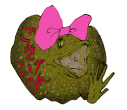 Girl of Frilled Lizard sticker #6494309