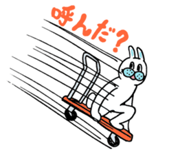 OKAME Sticker 3 -rabbit SASAKI- sticker #6494916