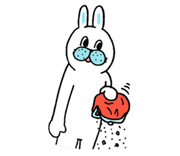 OKAME Sticker 3 -rabbit SASAKI- sticker #6494917