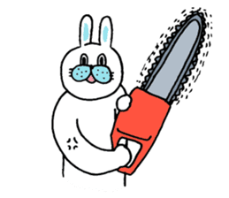 OKAME Sticker 3 -rabbit SASAKI- sticker #6494934