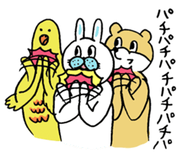 OKAME Sticker 3 -rabbit SASAKI- sticker #6494938