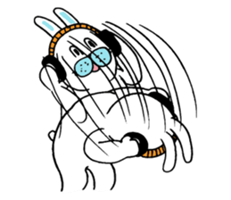 OKAME Sticker 3 -rabbit SASAKI- sticker #6494939