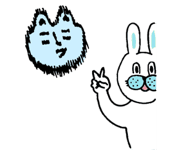 OKAME Sticker 3 -rabbit SASAKI- sticker #6494946