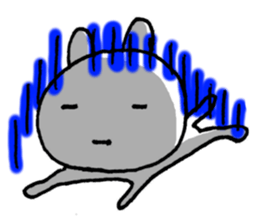 Expressing emotion of rabbits. sticker #6495370