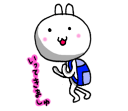 Expressing emotion of rabbits. sticker #6495385