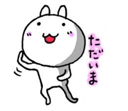 Expressing emotion of rabbits. sticker #6495388