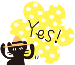 Summer of the black cat sticker #6495674