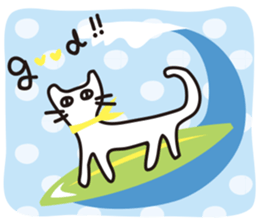 Summer of the black cat sticker #6495698