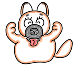 The name Wankoron sticker #6495834