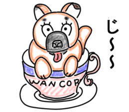 The name Wankoron sticker #6495855