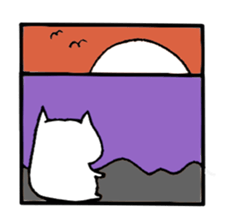 FAT CAT ni-ni- sticker #6496050