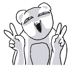 Very annoying bear sticker #6496347