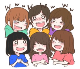 MONSTER GIRLS sticker #6496991