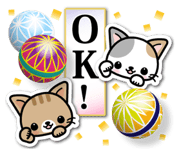 Japanese Style Cat Sticker 2 sticker #6496996