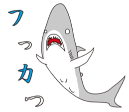 The Shark Man sticker #6497436