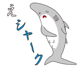 The Shark Man sticker #6497470
