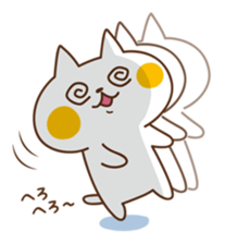 Cat will use the polite words sticker #6497546