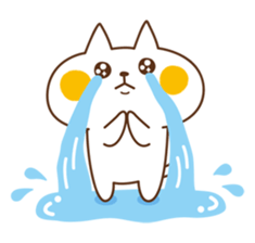 Cat will use the polite words sticker #6497547