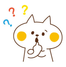 Cat will use the polite words sticker #6497548