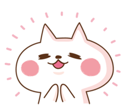 Cat will use the polite words sticker #6497551