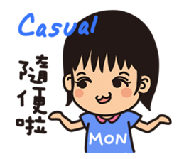 Sisters monmon and olivia kwan no.1 sticker #6497613