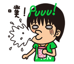 Sisters monmon and olivia kwan no.1 sticker #6497615