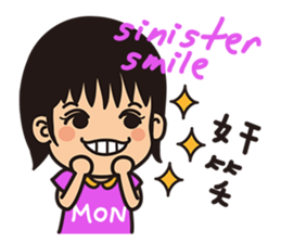 Sisters monmon and olivia kwan no.1 sticker #6497616