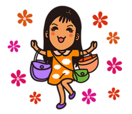 Sisters monmon and olivia kwan no.1 sticker #6497620