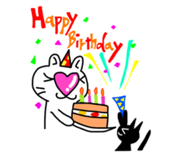 Heart Nose Cat sticker #6497838