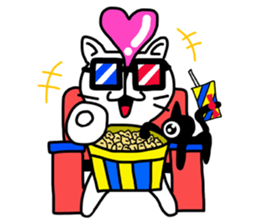 Heart Nose Cat sticker #6497860