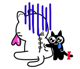 Heart Nose Cat sticker #6497861