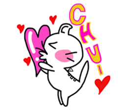 Heart Nose Cat sticker #6497864